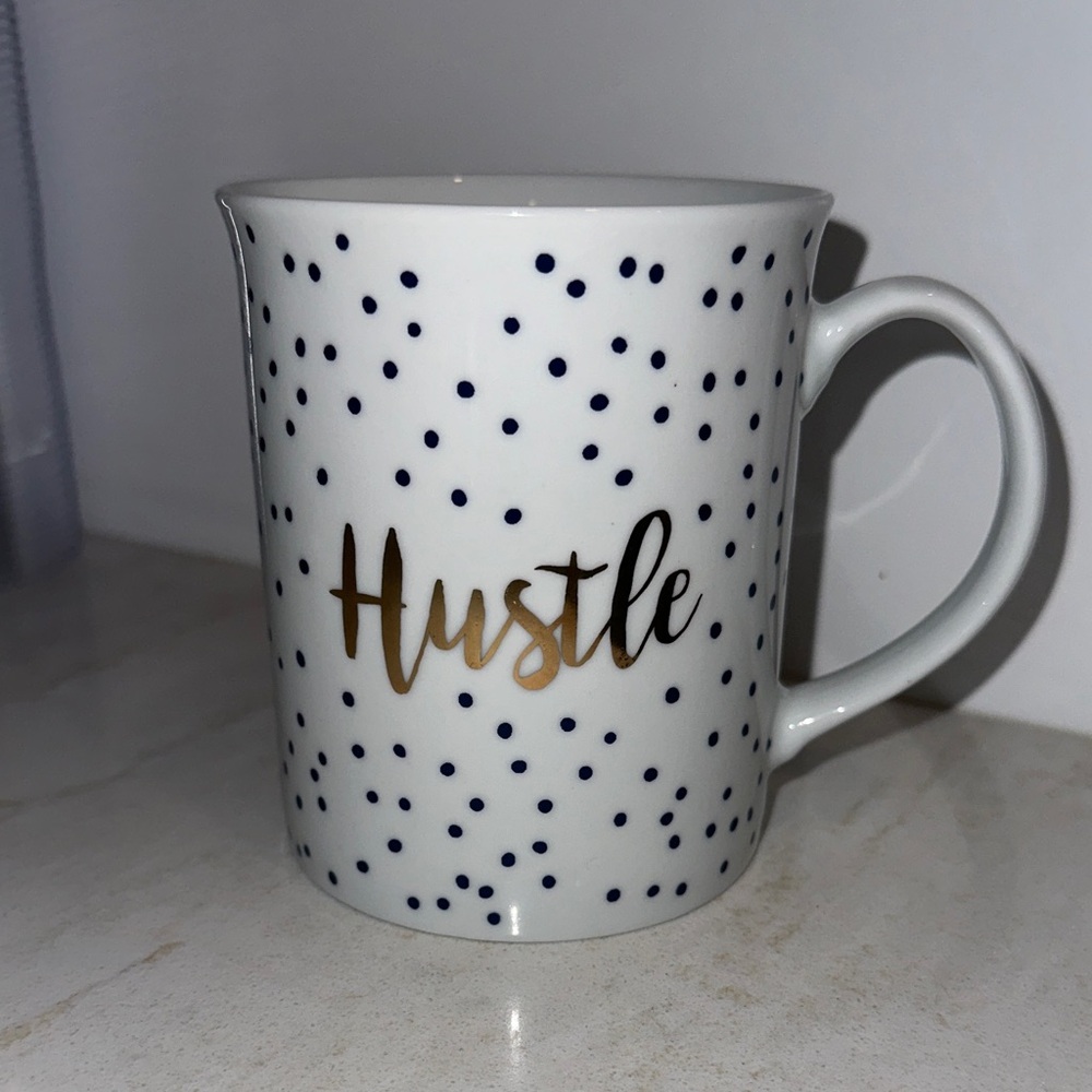 Hustle Polka Dot Mug